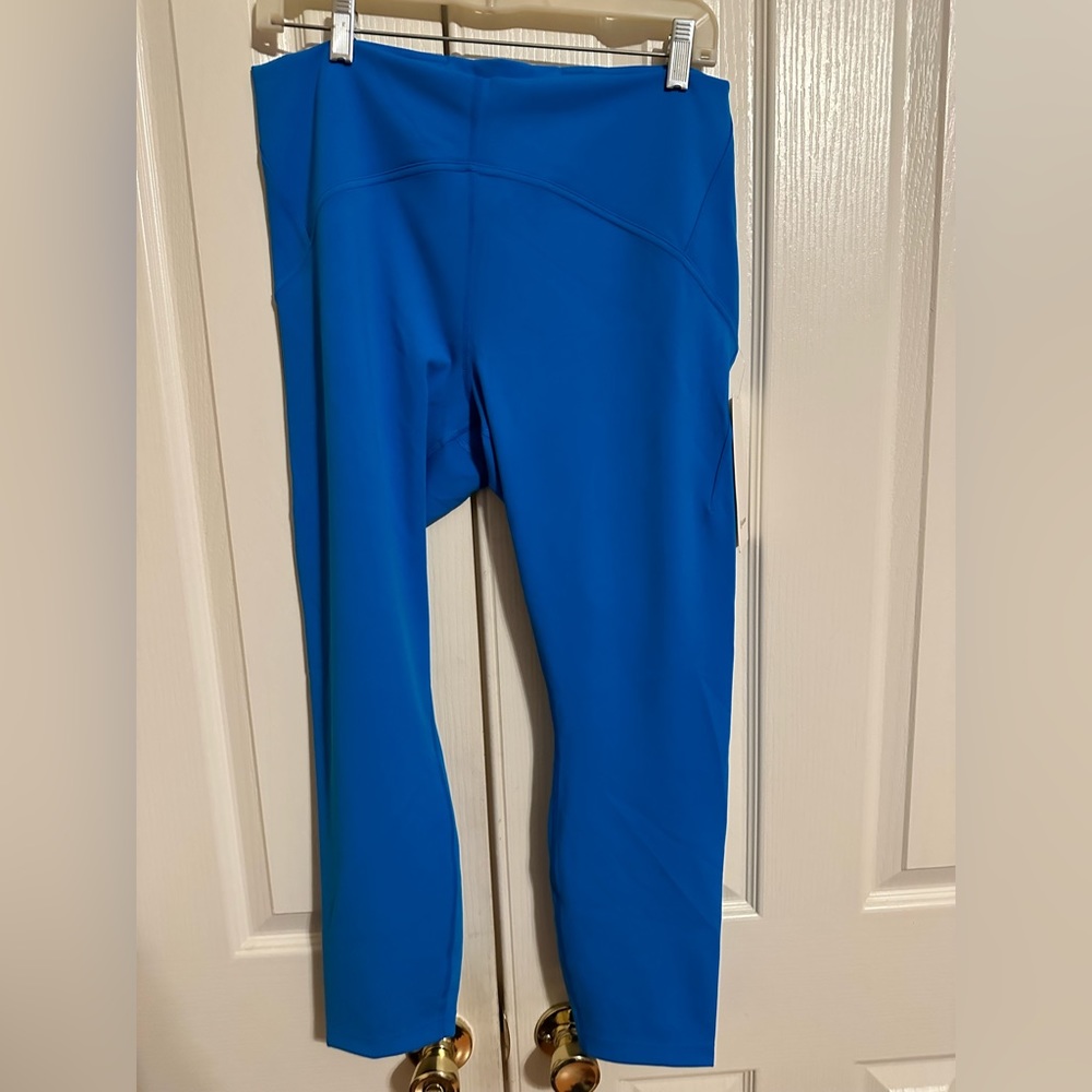 Lululemon Instill HR Tight 25 inch.  Gorgeous blue color!  Brand new with tag.